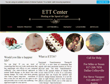 Tablet Screenshot of ettcenter.com